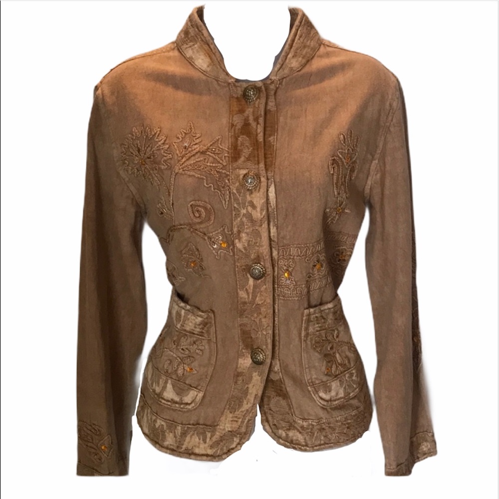 Indian embroidered hand stitched jacket